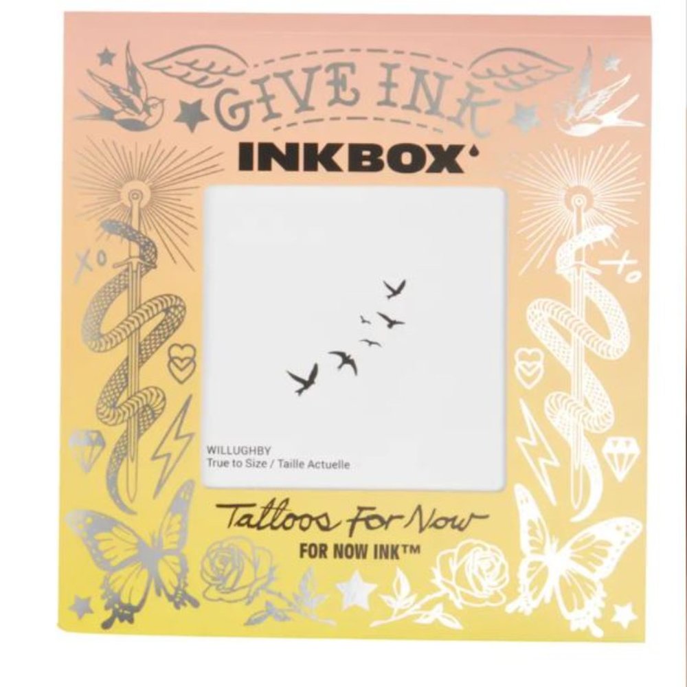 NEW- Inkbox Willughby Temporary Tattoo